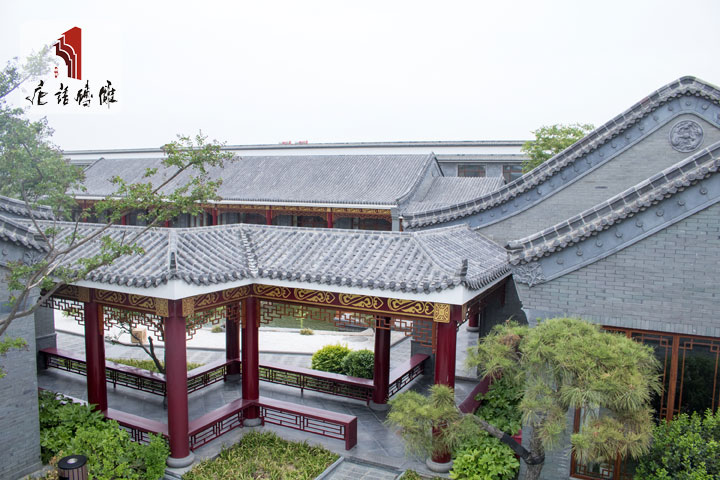 唐語(yǔ)仿古建筑四合院